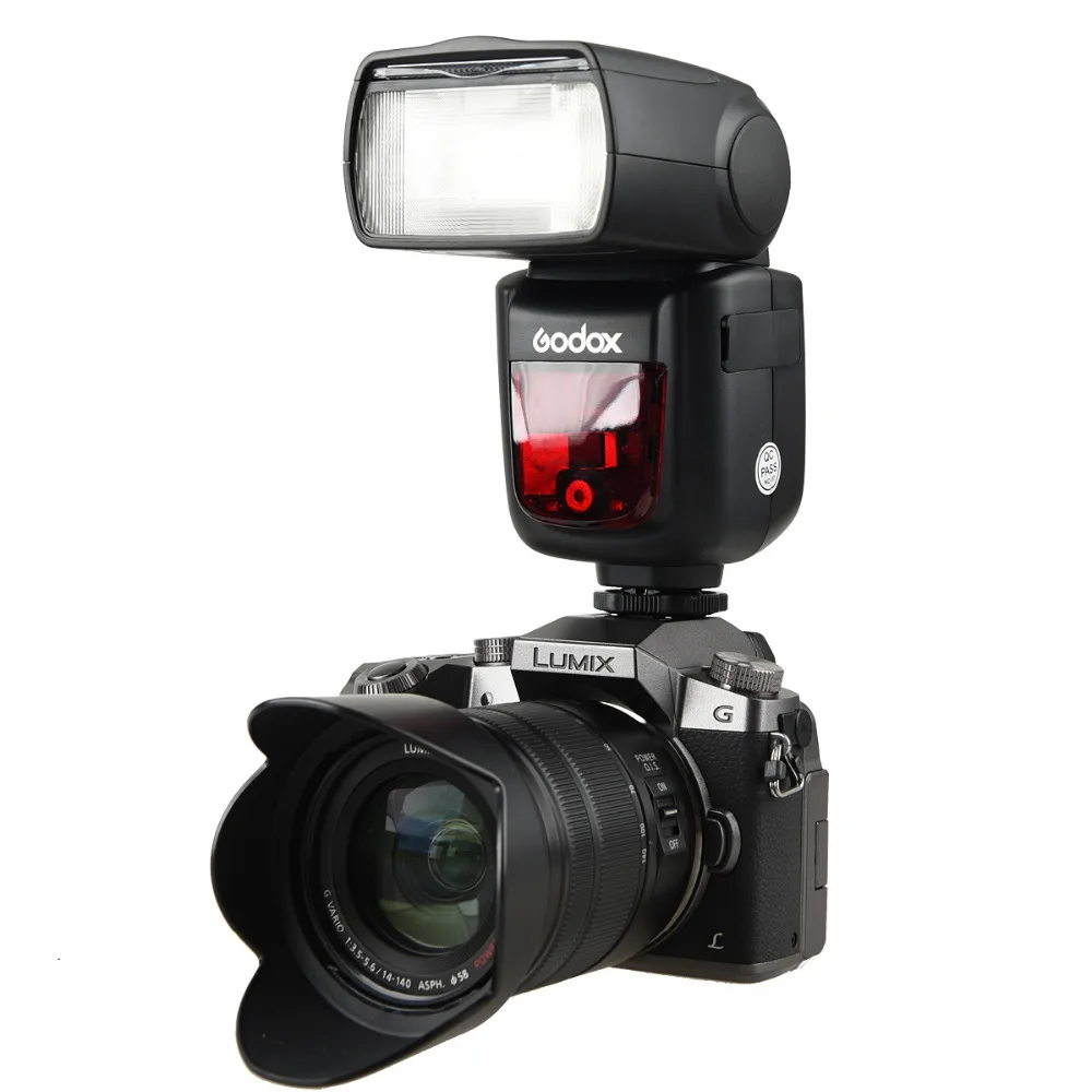 Godox Ving 2 4G HSS 1/8000 ttl Li on Аккумулятор для камеры Вспышка Speedlite вспышка светильник