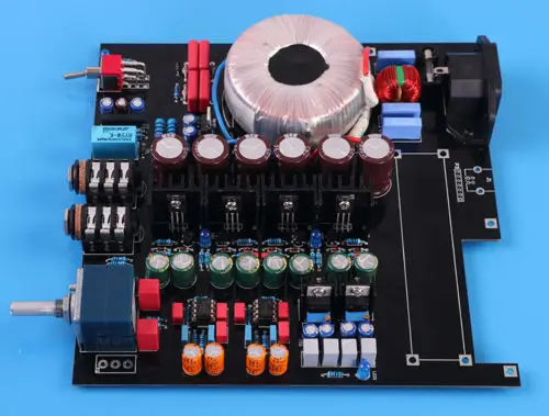 New-Beyerdynamic-Headphone-Amplifier-Kit-Amplifier-Case-toroid-Transformer