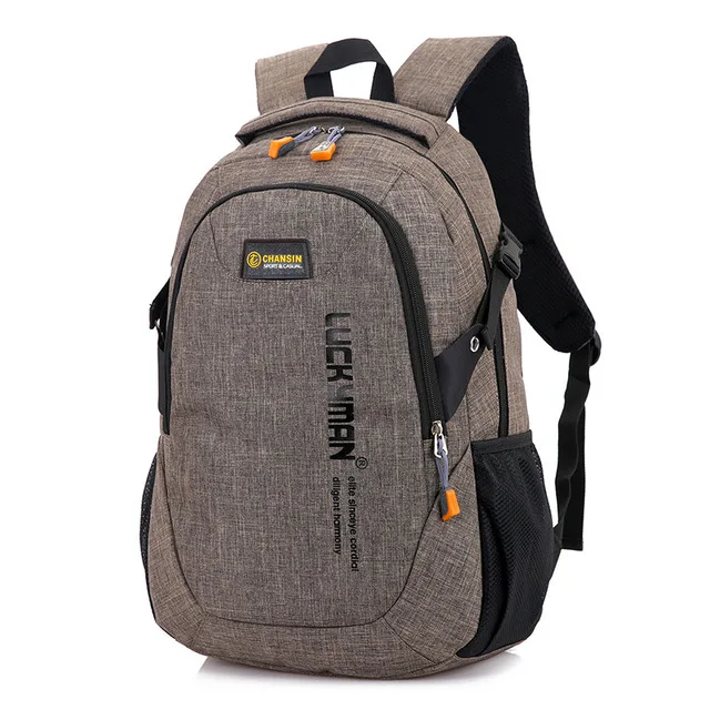 Рюкзак, Холщовый, для путешествий, рюкзаки, новинка, модные мужские компьютерные сумки, для старшеклассников, студентов, студентов, сумка для ноутбука, женская дизайнерская - Цвет: Brown