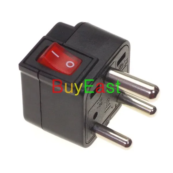 2 X WONPRO UNIVERSAL to INDIA/Sri Lanka Travel Adapter