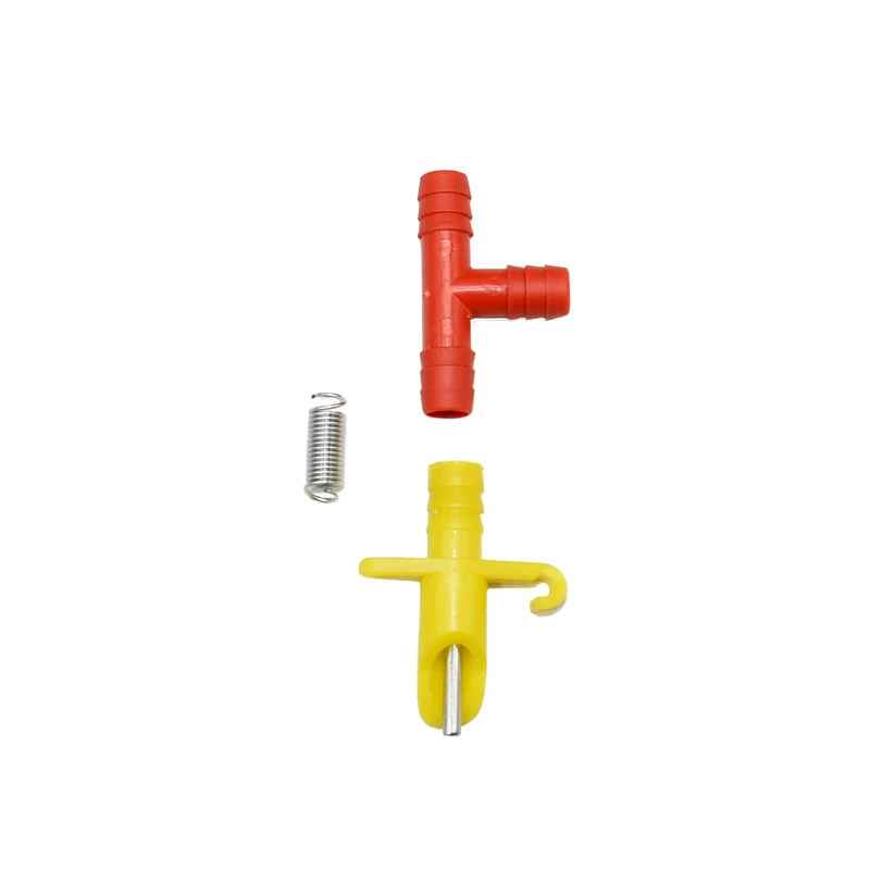 

100pcs Rabbit using nipple drinker T-tube animal automatic drinking fountain small mammal drinking water tool