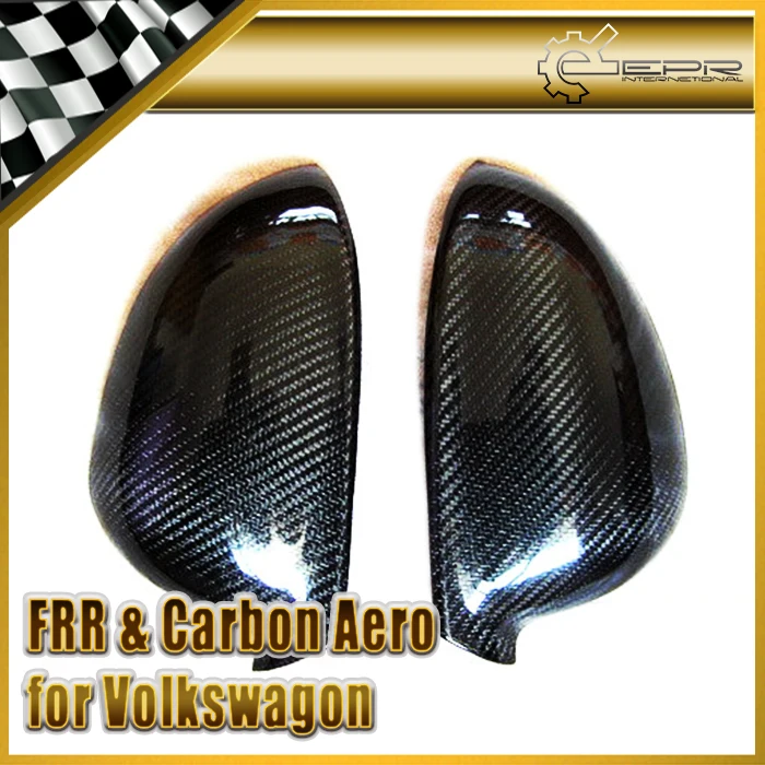 Car-styling For Volkswagen Golf MK5 Carbon Fiber Side Mirror Cover