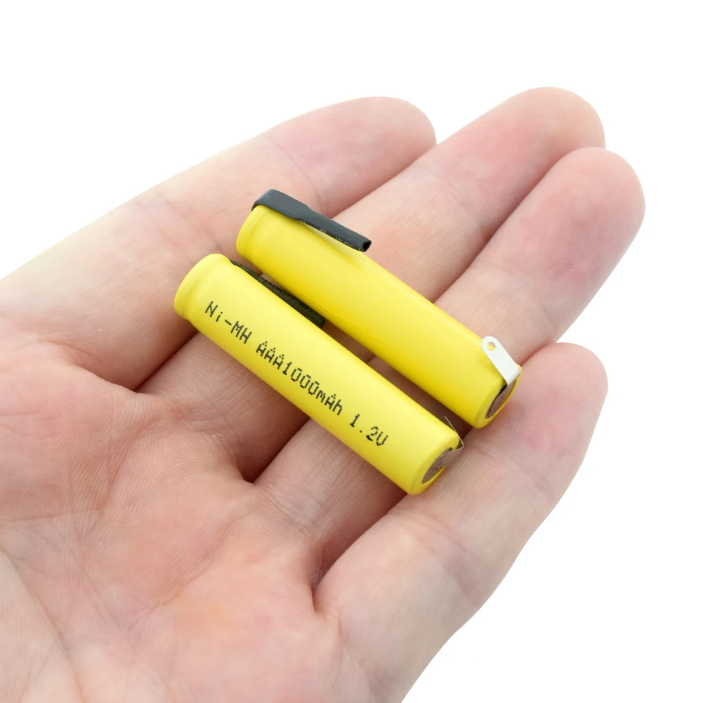 Aaa nimh 1 2 v 1000mAh ячеек pilha recarregavel AAA Ni MH батареи для телефона Беспроводная клавиатура