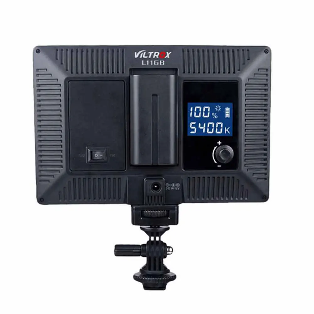 Viltrox L-116B 5600K белая версия ультра-тонкий ЖК-монитор с регулируемой яркостью студийная камера видео светодиодный панельный светильник для автомобиля DV камера SLR фото
