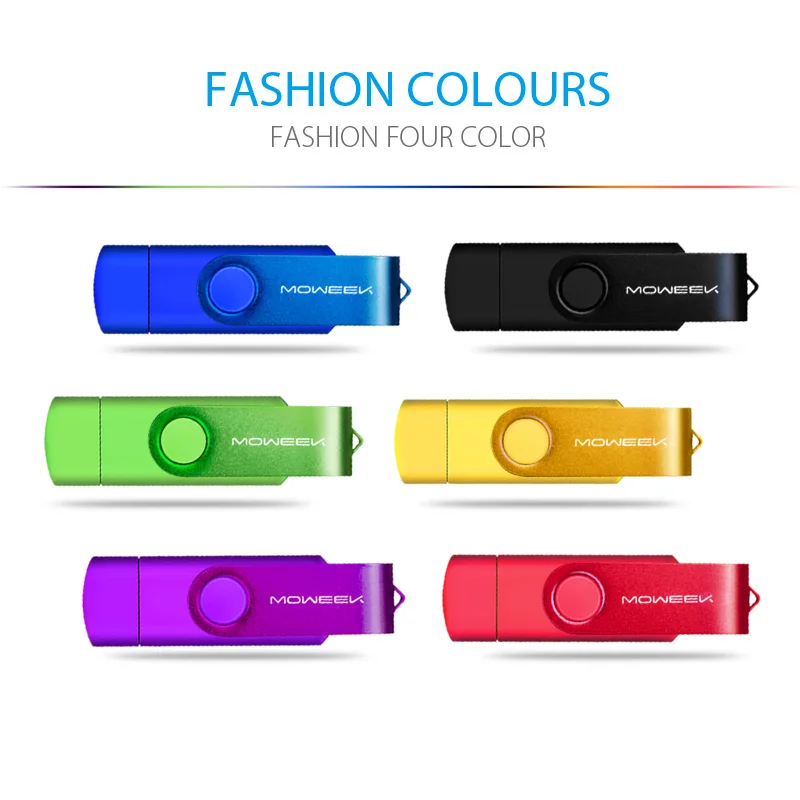 Moweek USB флэш 32 Гб usb 2 0 флеш накопитель 16 64 128 otg 4 ГБ 8 cle ключ бесплатный oem логотип|USB