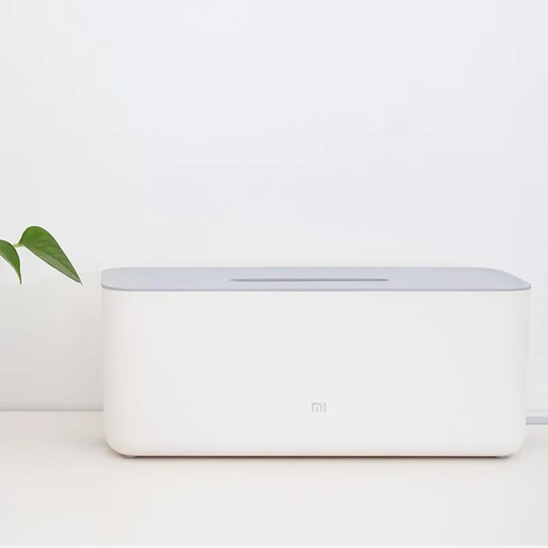 Xiaomi коробка для хранения шнура питания изоляция от пыли охлаждение отверстие