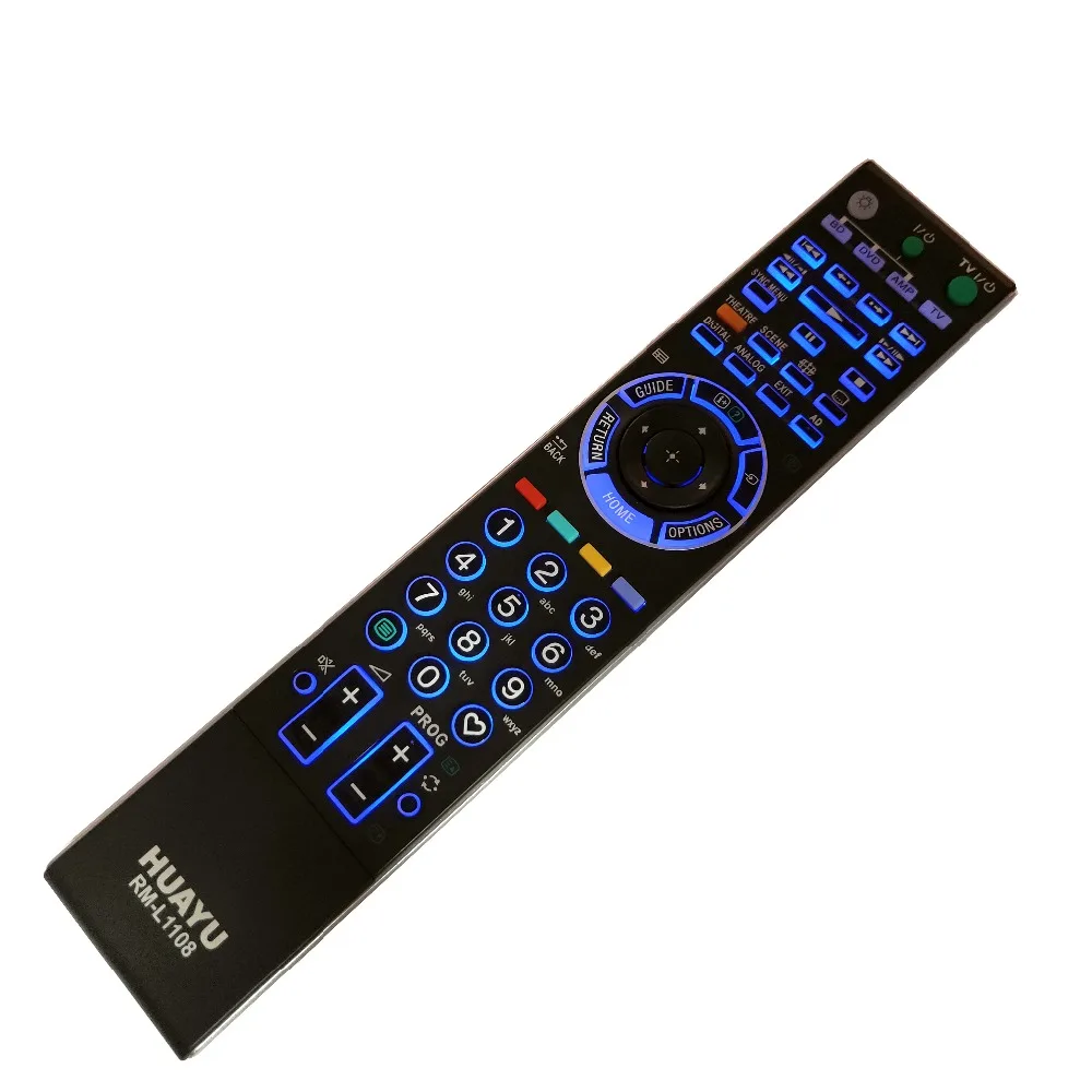RM L1108 Remote Control for Sony BRAVIA W/XBR/ Series LCD Television