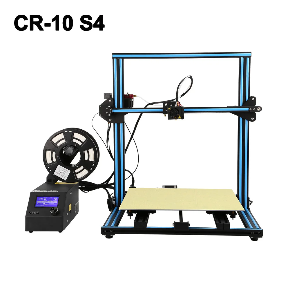 3d принтер CR-10/CR-10S/CR-10S4 самостоятельная сборка 3D DIY принтер наборы с алюминиевой рамкой и детектор нити включает 2 кг нити - Цвет: CR 10 S4