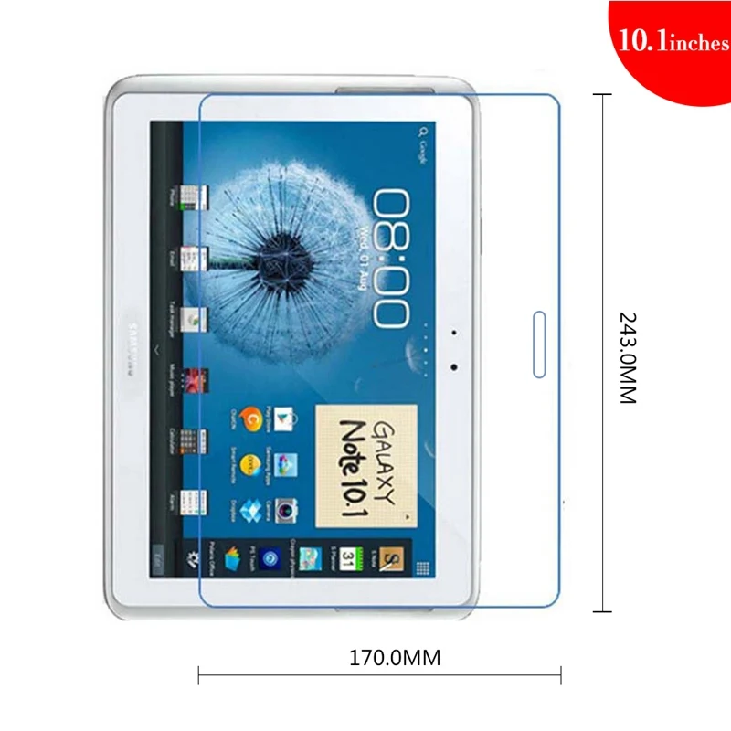 Закаленное стекло для samsung Galaxy Tab 2 10,1 Note P5100 N8000 10,1 Защитная пленка для экрана прозрачная Взрывозащищенная защитная пленка