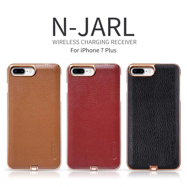 Goede Nillkin N JARL Voor iPhone 7 Plus 5.5 #039; #039;draadloze oplader ontvanger cover power opladen Zender qi ontvanger
