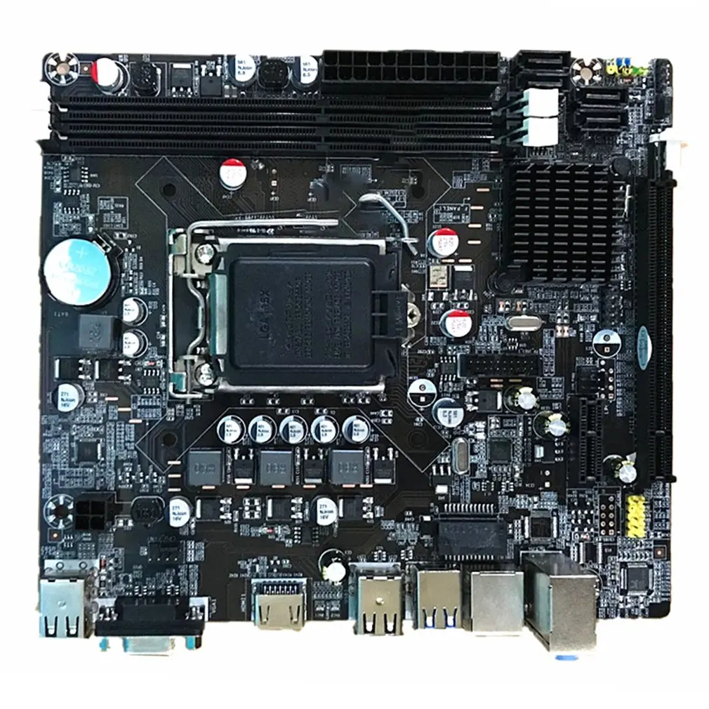 

B75 desktop motherboard LGA1155 for i3 i5 i7 CPU support ddr3 memory Card Connector