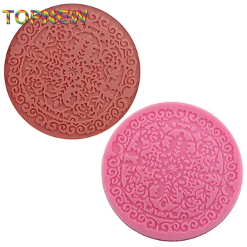 

Totem Styling Instant Lace Silicone Mould Sugarcraft Cake Decorating Tools Fondant Bakeware 1896