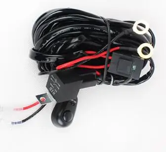 

Wire Relay Harness Kit 3M for Lead 2pcs / 1pcs LED Light Bar LED Work Light for Off Road SUV ATV Pickup Truck Car Max Load 300W