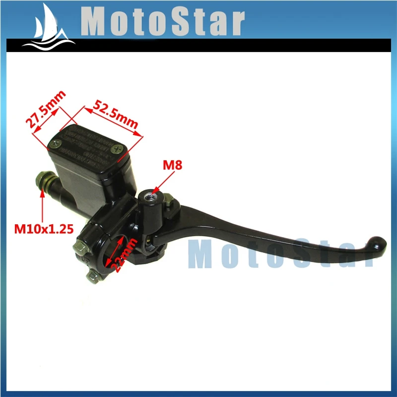 Front Right Brake Master Cylinder For 50cc 70cc 90cc 110cc 125cc ATV Quad Pit Dirt Bike Motorcycle Motocross | Автомобили и