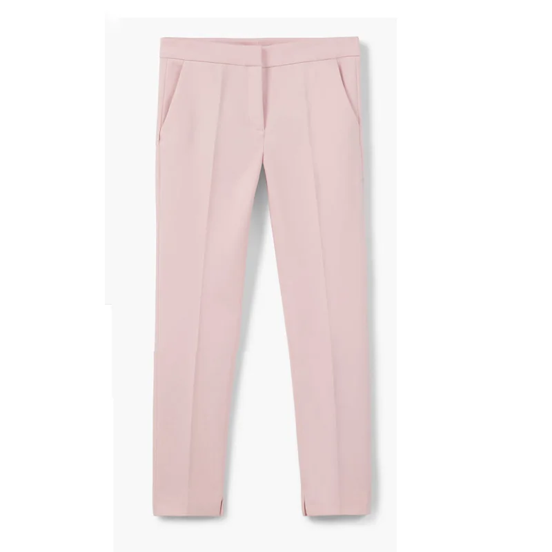 New Blazers Suit Solid Simple Women Pants Suits 2 Two Piece Sets Long Slim Jacket & Pants Female High quality business attire A
