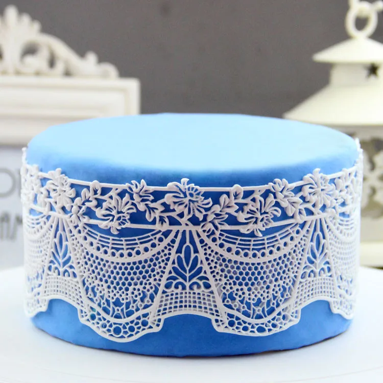 Buy Silicone Mold Cake Lace Mats Mold Silicone Lace
