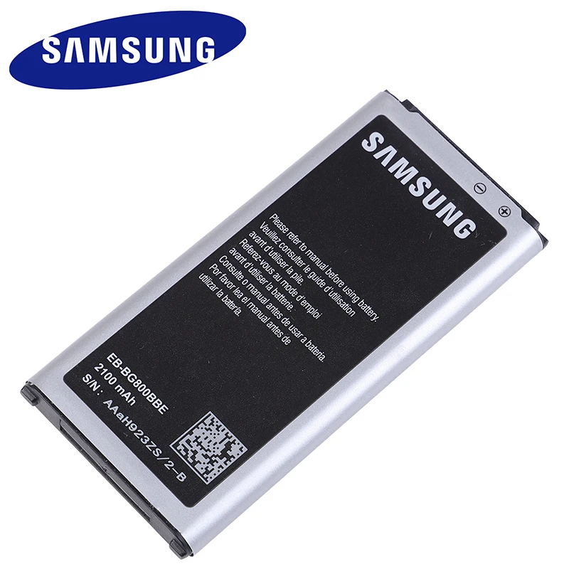Оригинальный аккумулятор EB-BG800BBE 2100 мАч Samsung S5 mini для Galaxy Mini G800 G800F G800H G800A G800Y G800R с NFC