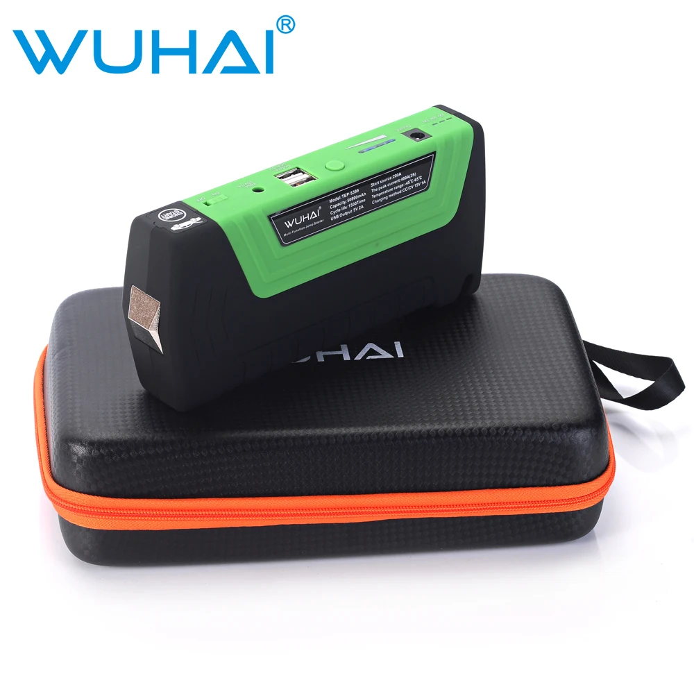 WUHAI Super Car Jump Starter Vehicle AUTO Engine Booster Emergency
