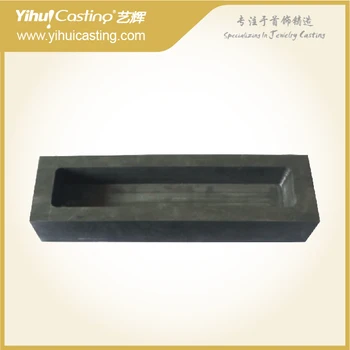 

YIHUI capacity 2000G graphite crucible bottle ingot mold for melting gold and silver machine Jewelry Tools Equipments