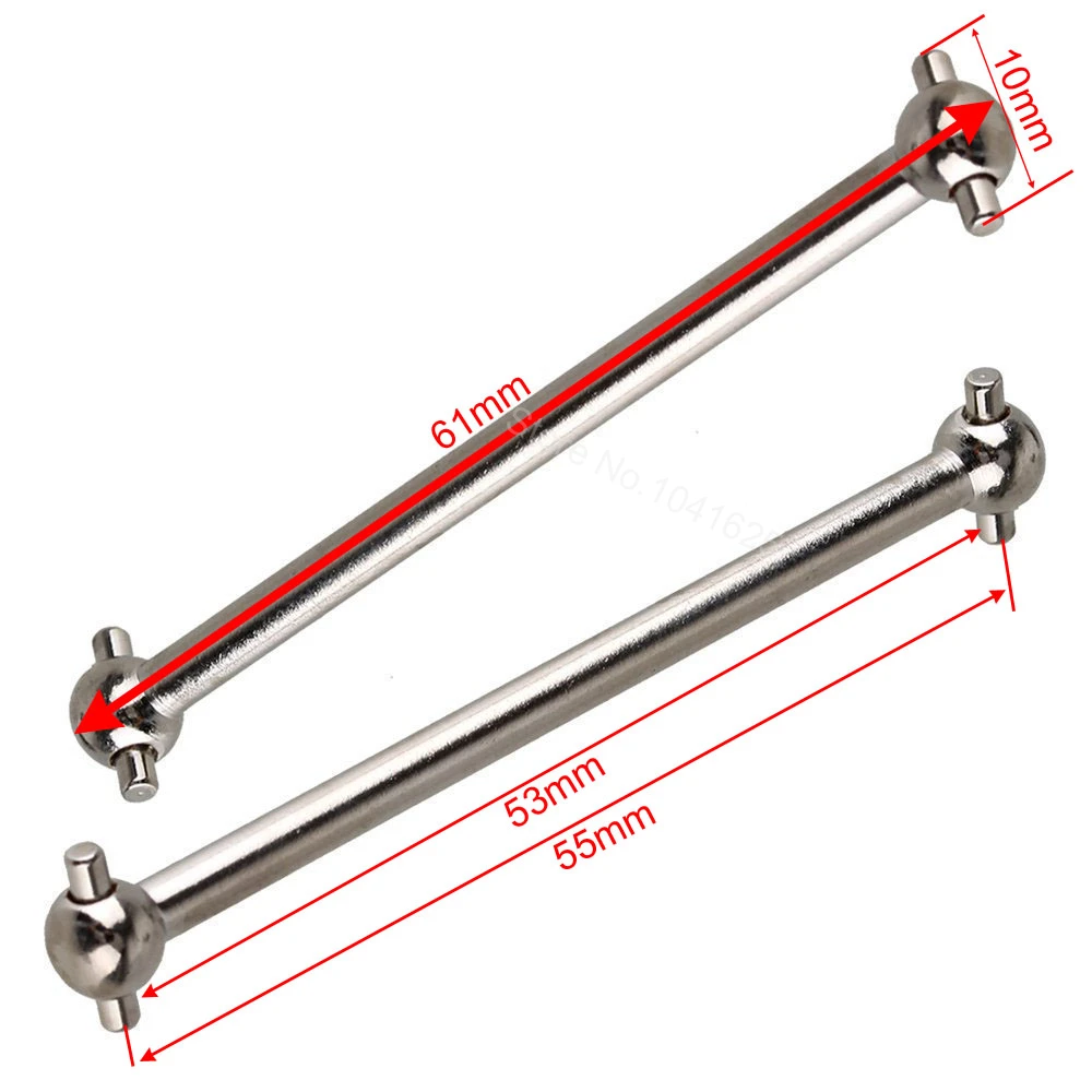 HSP 02003 Front Dog Bone Dogbone Shaft 61mm 2P Driveshafts