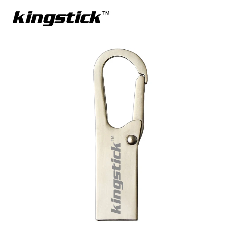 Kingstick, флеш-накопитель USB, 8 ГБ, 16 ГБ, 32 ГБ, 64 ГБ, 128 ГБ, usb флеш-накопитель, серебристая металлическая память, usb флешка, флешка, карта памяти