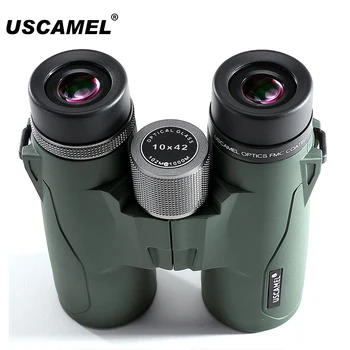 

USCAMEL Military HD 10x42 Binoculars Long Range Professional Hunting Telescope wide-angle Zoom Vision No Infrared Eyepiece