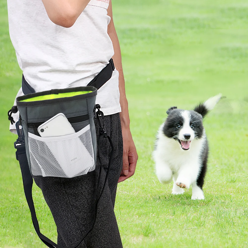 Легкий встроенный мешок для экскрементов диспенсер Pet сумка для угощений может ходить с собакой многофункциональная водонепроницаемая сумка для тренировок собак