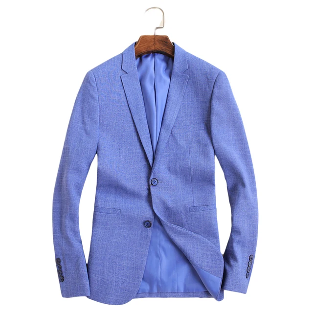 Alta Azul Calidad Marca De Hombres Trajes La Los Blazers CwtxApnTqU