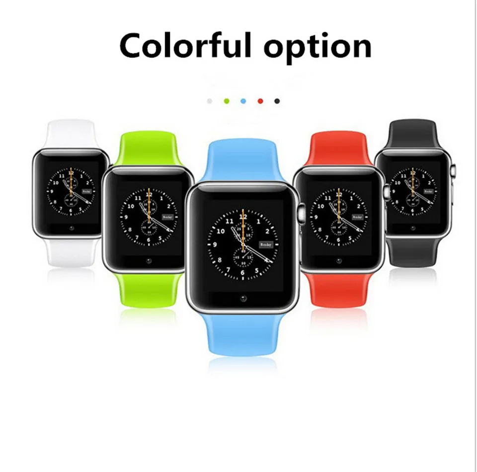  Waterproof A1 Men WristWatch Bluetooth Smart Watch Sport Pedometer With SIM Camera GPS Smartwatch f - 4000074606404