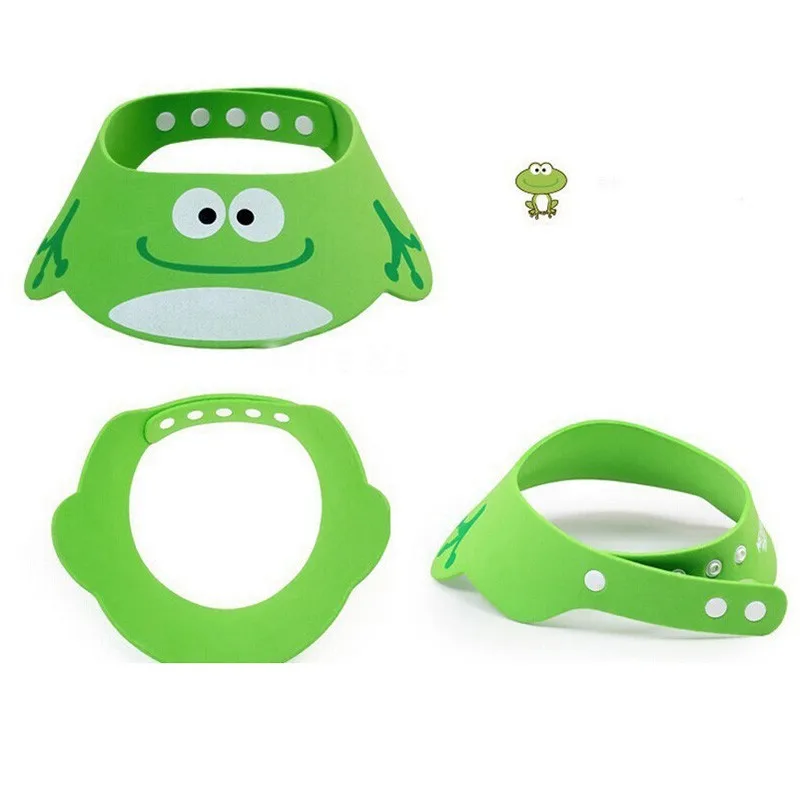 Baby Boy Girl Hat Toddler Adjustable Shampoo Bathing Shower Cap Wash