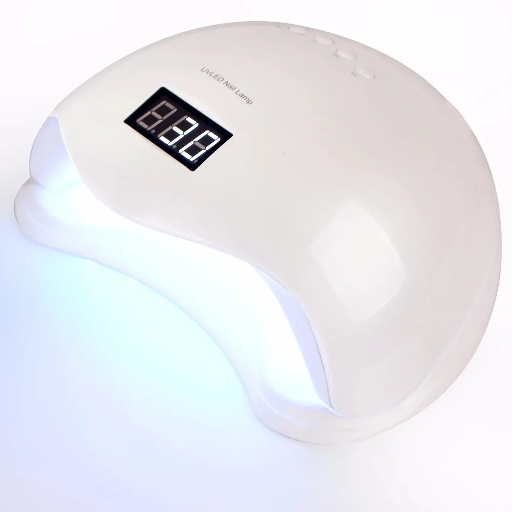 

Lamp For Nail Manicure White Light Timer Control Professional Nail Dryer Curing All UV LED Nail Gels