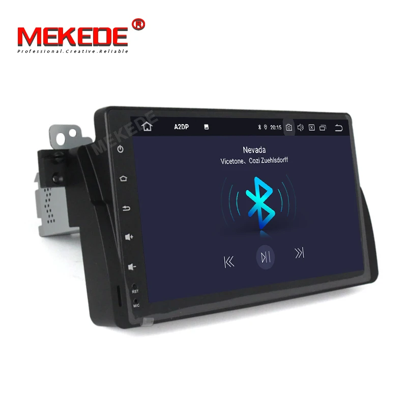 MEKEDE Android 9 0 ips DSP 1DIN Автомобильный DVD плеер для BMW E46 3 серии 318 320 325 M3 Rover 75 MG ZT BT GPS