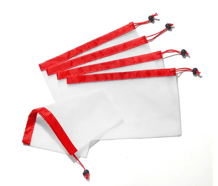 12Pcs Reusable Mesh Produce Bags （11）