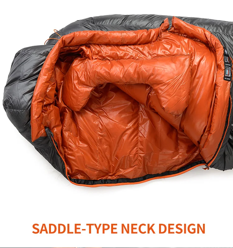 Naturehike сверхлегкий спальный мешок для отдыха на природе для взрослых, походный спальный мешок с утиным пухом, NH17U120-L