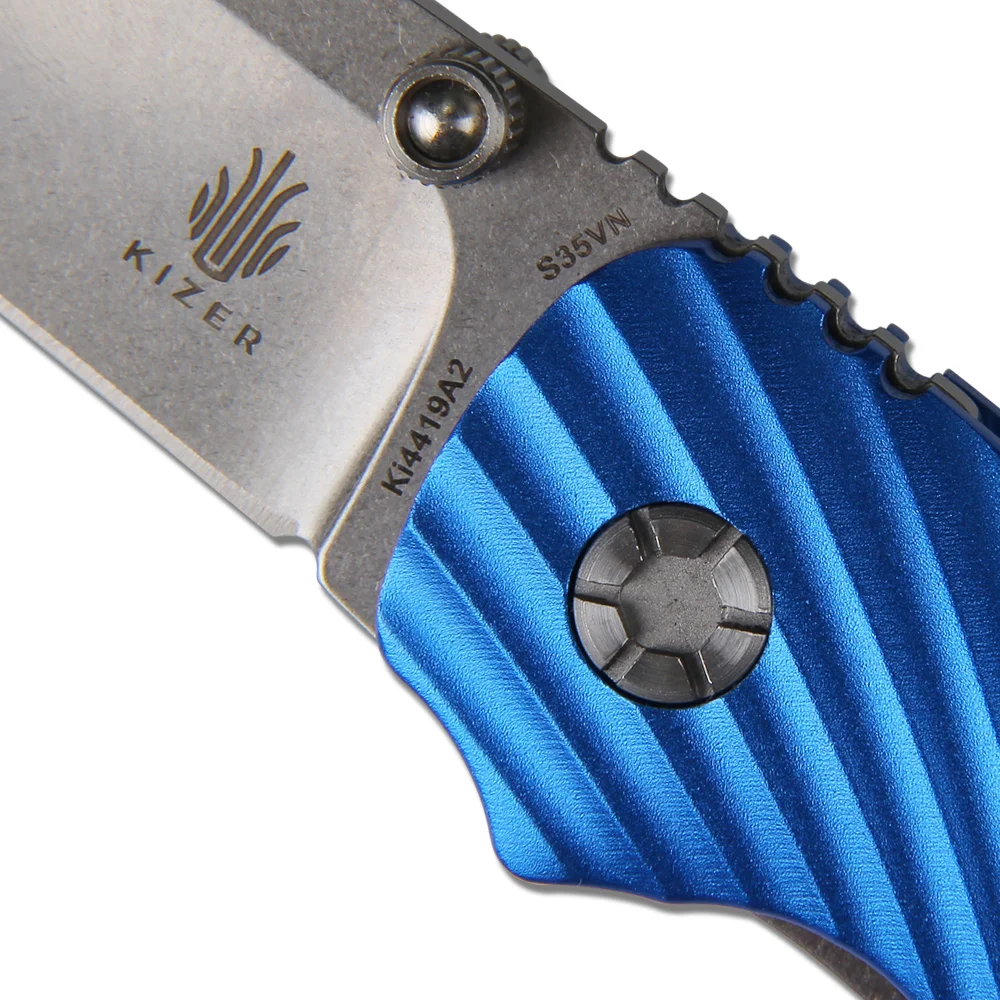 Складной нож Kizer, нож для выживания, портативный нож для повседневного использования S35VN, четыре цвета, Очень рекомендуем