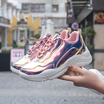 

Spring Autumn Sports Girls Shoes Plus Size 36-41 Ladies Runners Brand Womens Shoes Walking Hard-Wearing Women Designer Shoes