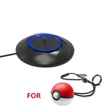 Портативная подставка для зарядного устройства Ruitroliker с кабелем 4.92ft и зарядной станцией для nintendo Switch Pokeball plus контроллер