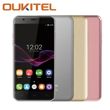 D’origine OUKITEL U7 MAX Smartphone MT6580A Quad Core 1.0 GHz 8G ROM 1G RAM 5.5 Pouce Téléphones Mobiles Android 6.0 3G Téléphone Portable 13.0MP
