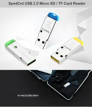 

High Speed Mini USB 2.0 Micro SD TF T-Flash Memory Card Reader Adapter AU24 Dropship