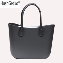 2019 New Classic EVA Bag with Insert Inner Pocket Colorful Handles EVA Silicon Rubber Waterproof Women Handbag Obag Style new classic size interchangeable canvas bag handles for obag for eva o bag body canvas bag and handles