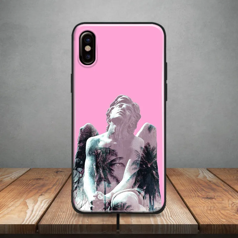 

Vaporwave Aesthetic Plaster statue Soft Silicone Phone Case Cover For Apple iPhone 5 5s Se 6 6s 7 8 Plus X XR XS MAX