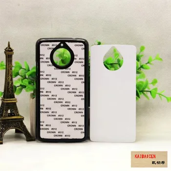 

For Moto E4 Plus PC Plastic Hard DIY 2D Sublimation Blank Cover Case With Aluminium Plate