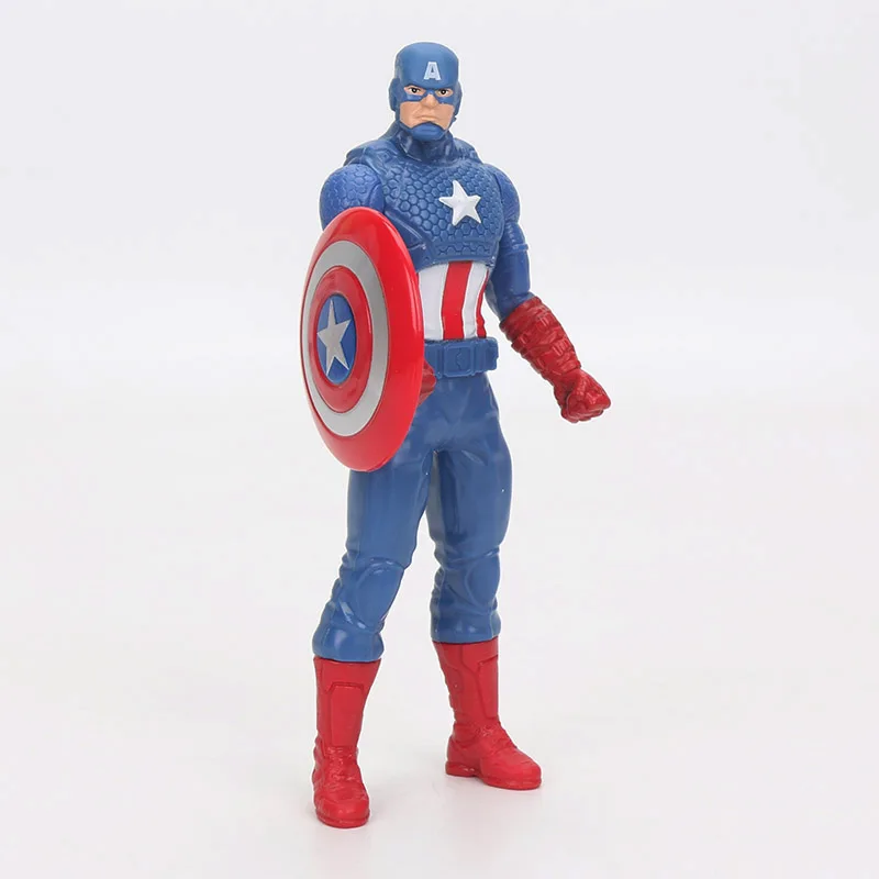 Оригинальные игрушки Marvel 15 см Мстители супер герой Человек паук Халк Железный