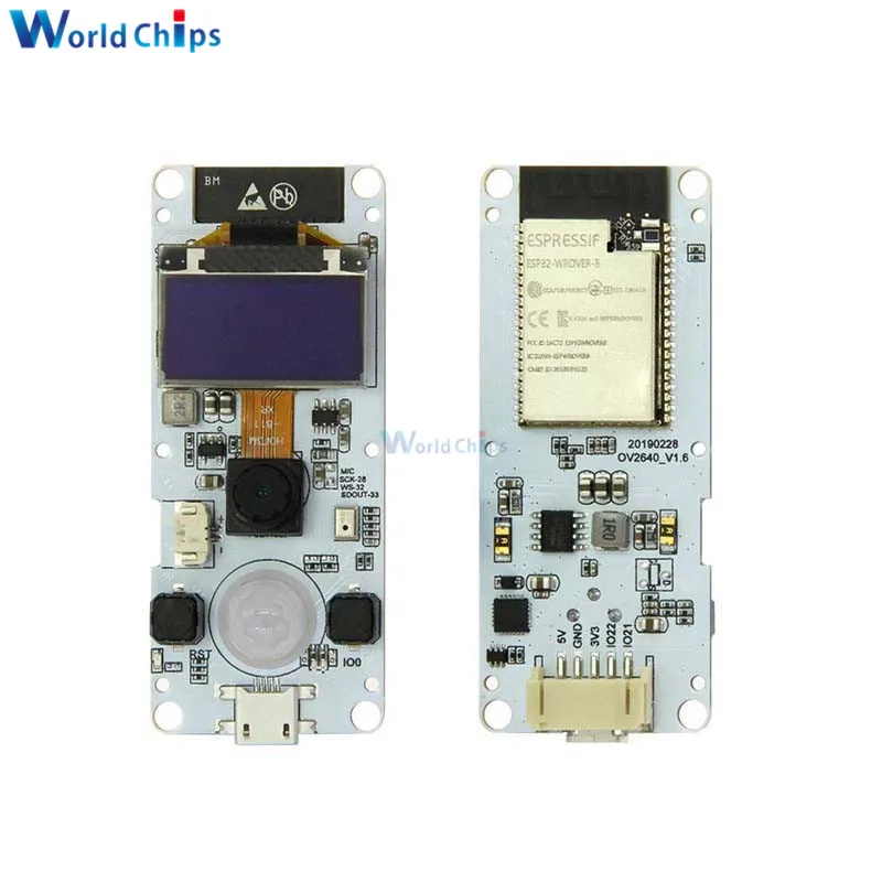 Двухъядерный модуль камеры ESP32 Cam OV2640 программируемый PSRAM WIFI 0 96 дюйма OLED SSD1306 I2C BME280