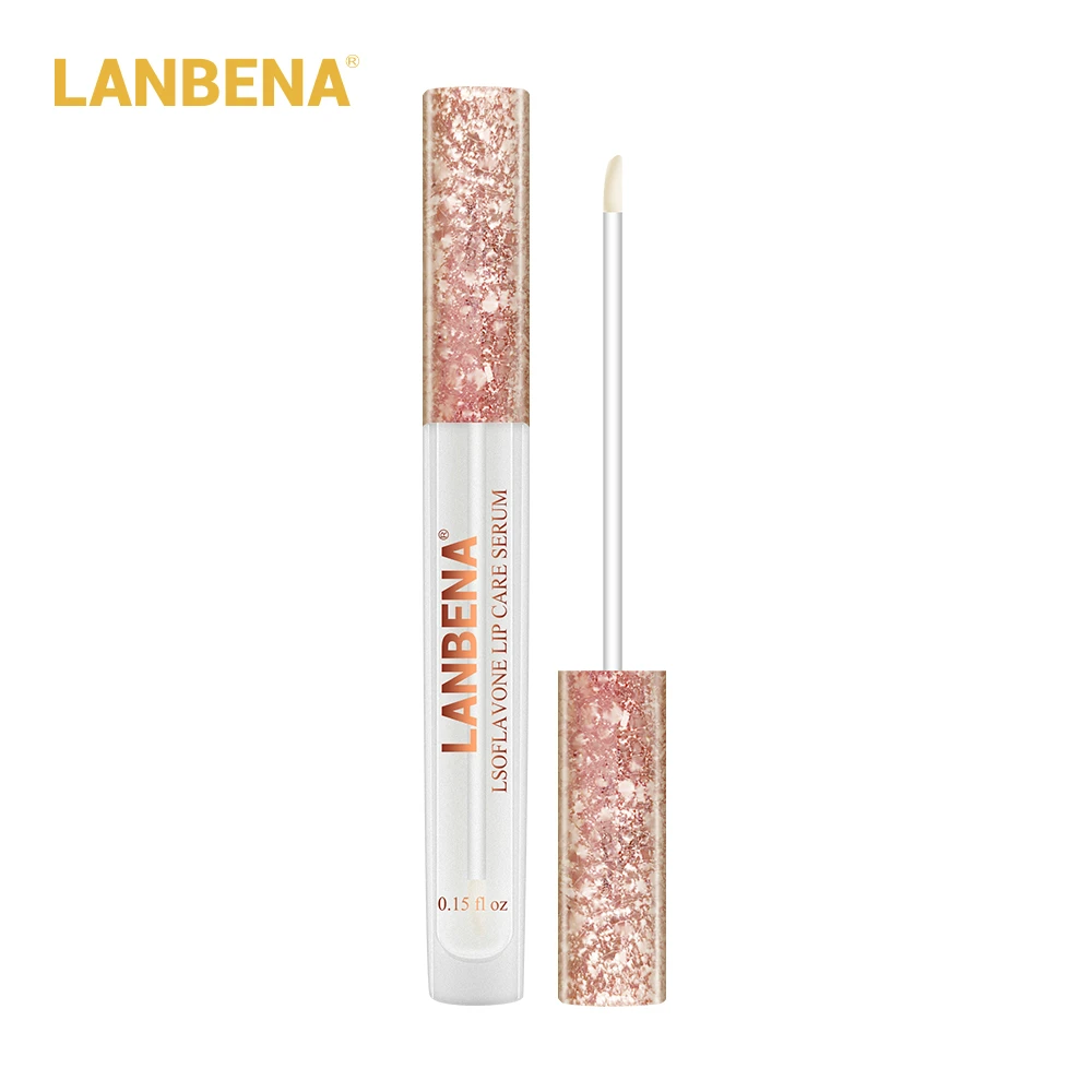 

LANBENA Lsoflavone Lip Care Serum Lip Mask Lip Plumper Increase Lip Elasticity Reduce Fine Lines Repairing Moisturizing