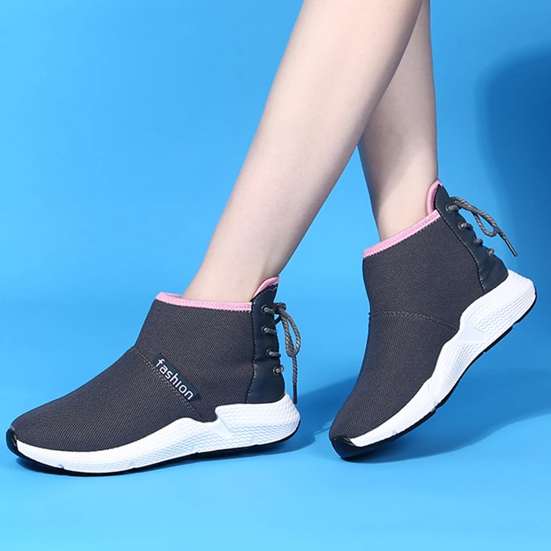 EU34-45 черный серый до лайкра Открытый хлопковые домашние зимние прогулочные Фитнес спортивная обувь Для мужчин Для женщин современные