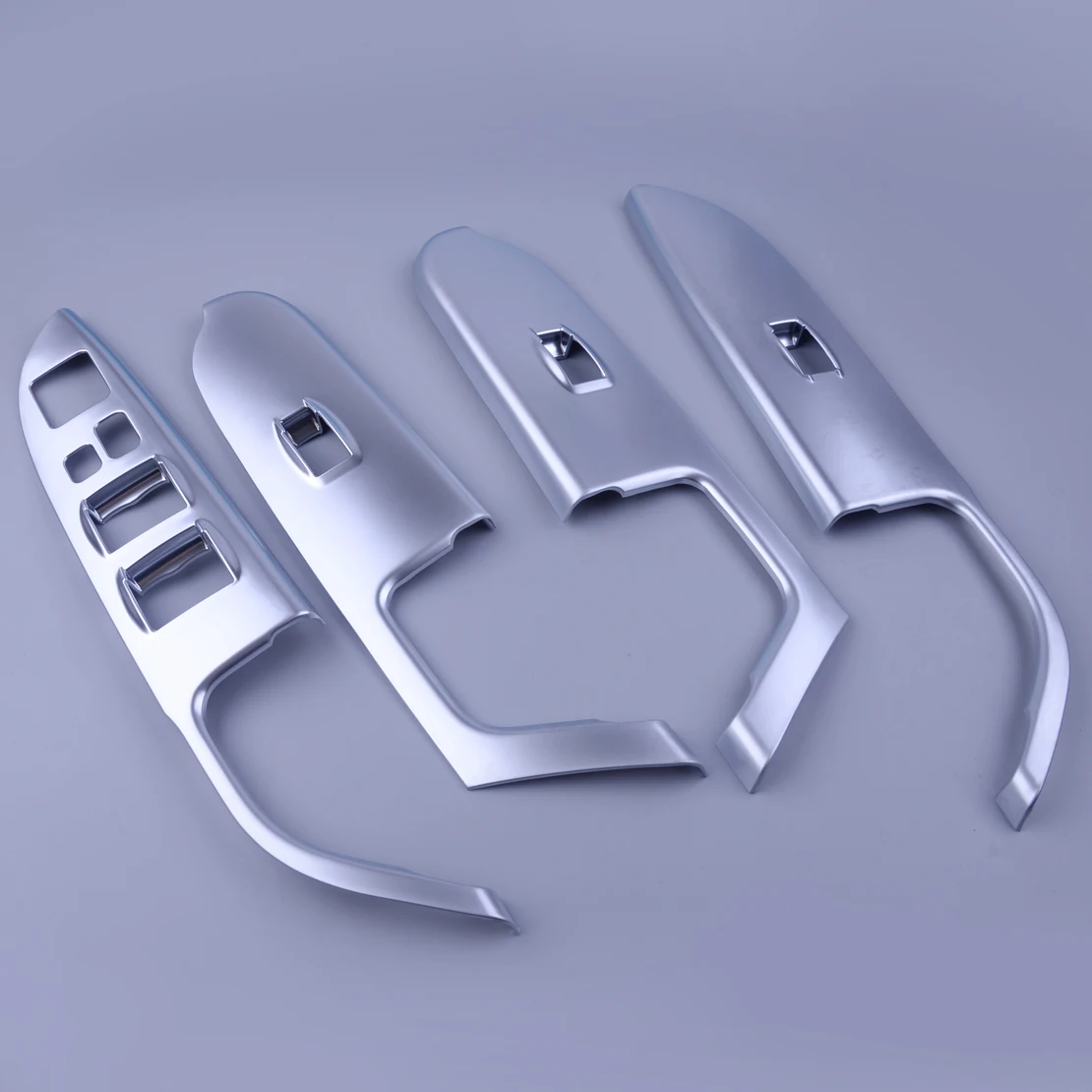 

CITALL 4pcs Interior Inside Door Window Switch Panel Cover Trim Fit For Mitsubishi ASX Outlander Sport RVR 2011- 2015 2016 2017