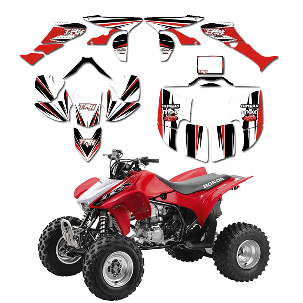 Motorcycle Accessories 2005 TRX450R TRX 450R 450 R GRAPHICS KIT FOR