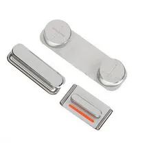 3 шт./партия, кнопка включения выключения питания, кнопка отключения звука, запасная Кнопка для Iphone 5G