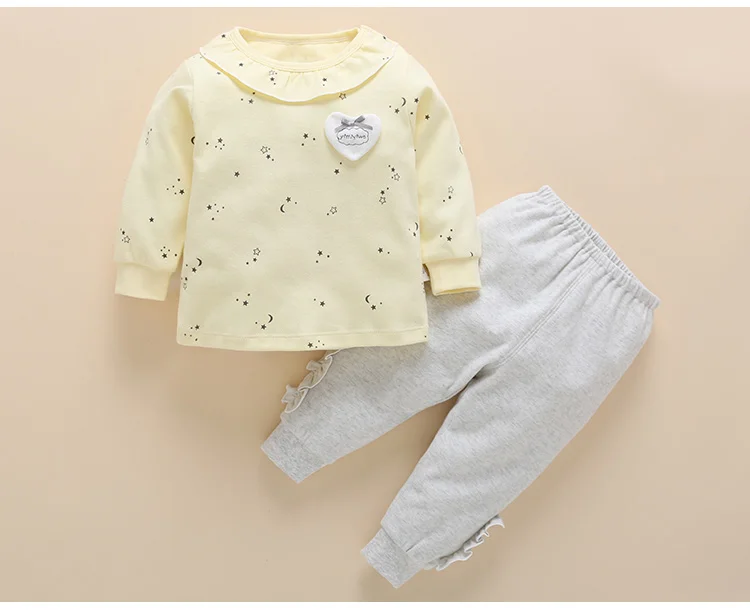 Star Love Shoulder Open Long Sleeve Set (13)